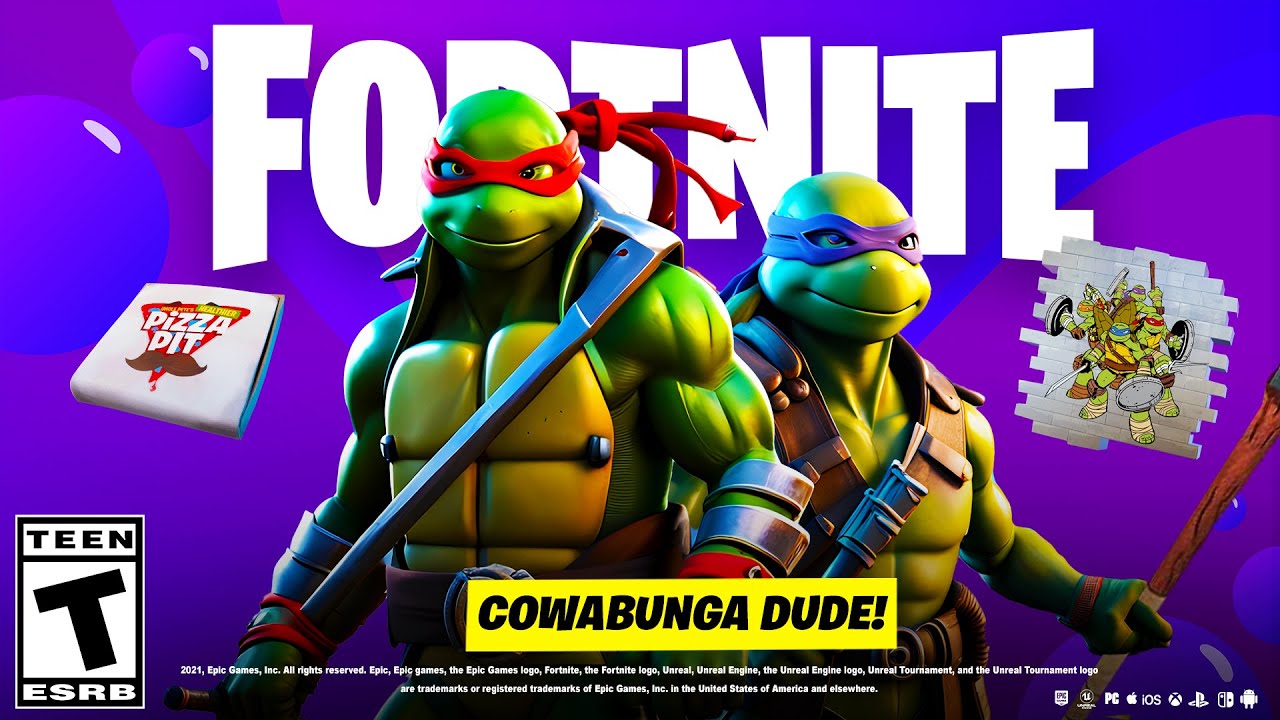 TMNT เตรียมบุก Fortnite แฟน ๆ เตรียมตัวรอได้เลย!
