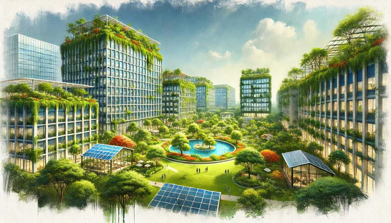 อาคารสีเขียว และ Net Zero ก้าวสำคัญสู่การพัฒนาเมืองอย่างยั่งยืน