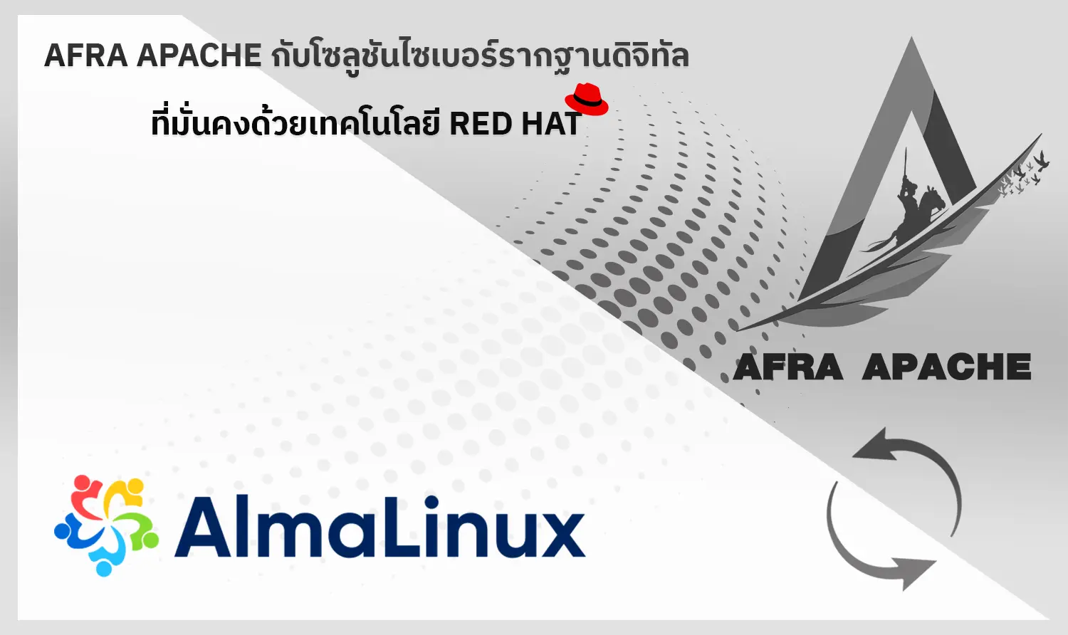AFRA APACHE กับโซลูชันไซเบอร์ รากฐานดิจิทัลที่มั่นคงด้วยเทคโนโลยี Red Hat
