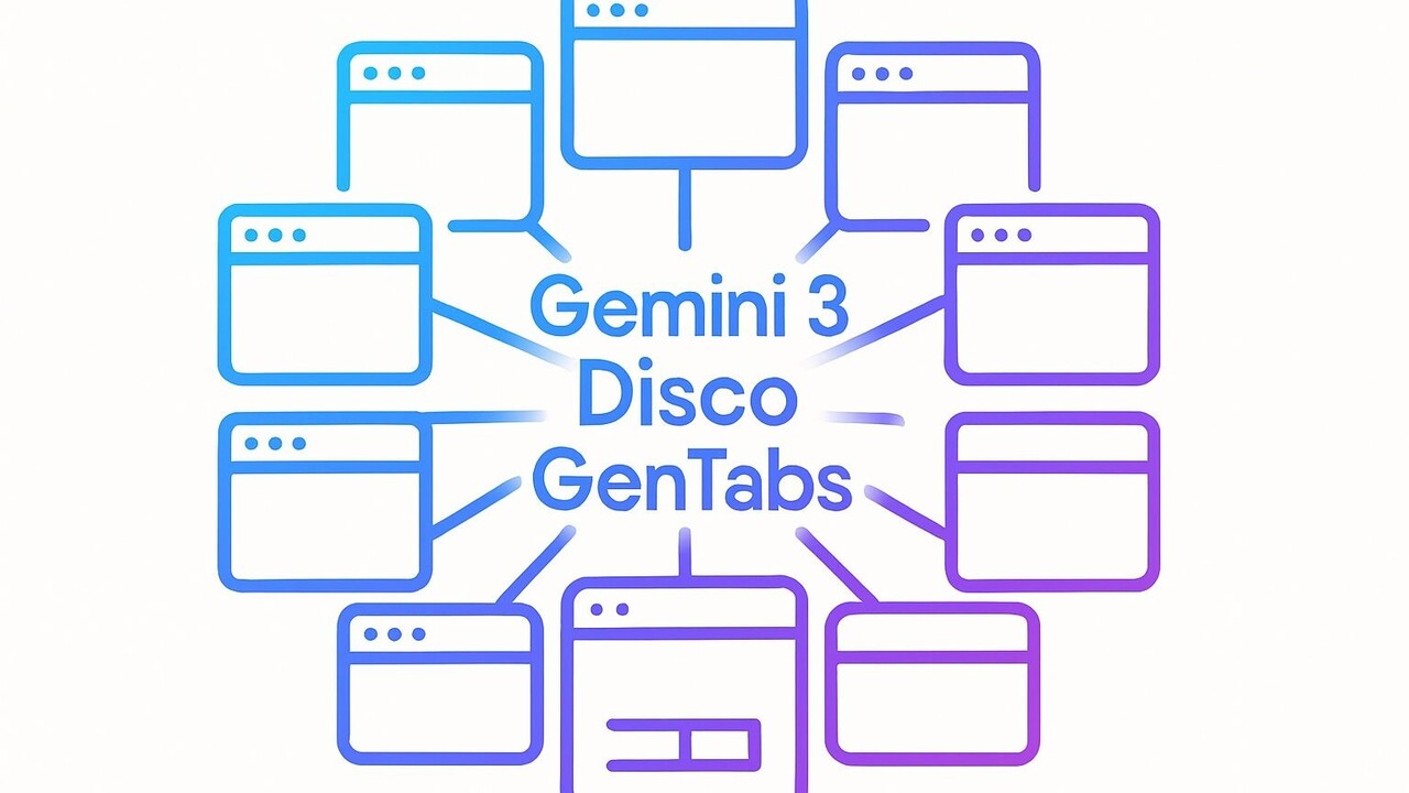 Gemini 3 เปิดตัว GenTabs: เครื่องมือ AI Web Tools ที่ทุกคนต้องลองปี 2025