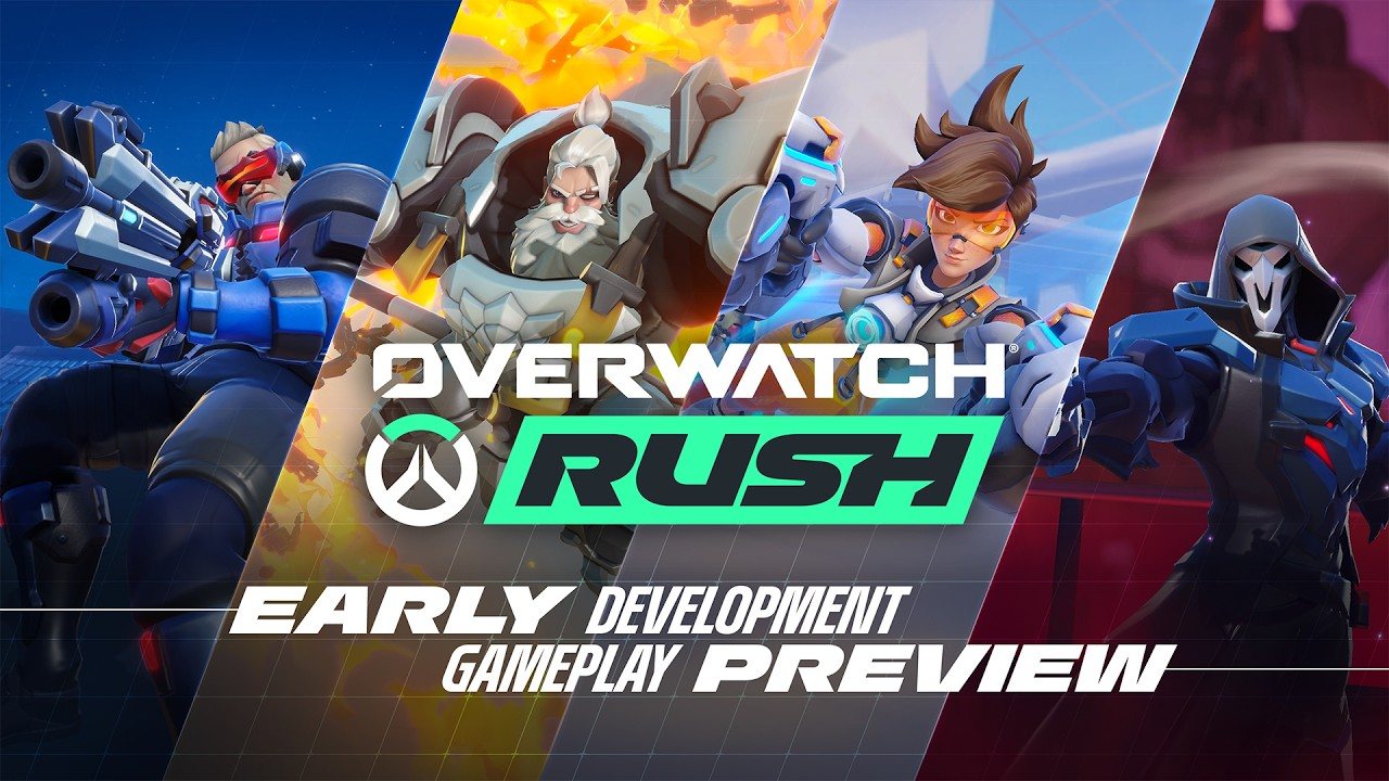 เซอร์ไพรส์! เปิดตัว Overwatch Rush บุกตลาด Mobile เต็มตัว ว่าที่เกมน่าเล่นที่สุด 2026