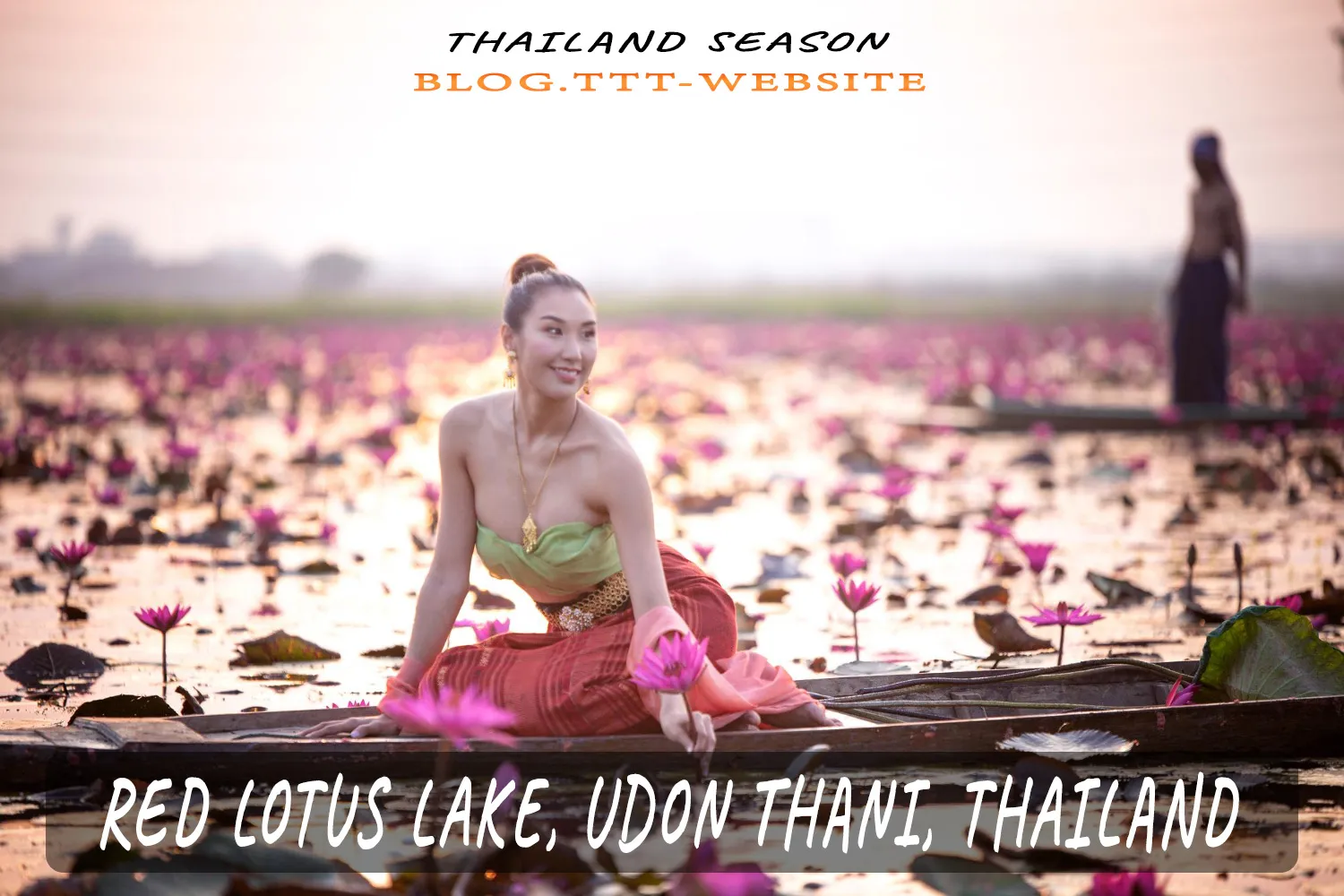 เที่ยว "ทะเลบัวแดง" (Red Lotus Lake) ความมหัศจรรย์แห่งกุมภวาปี จ.อุดรธานี