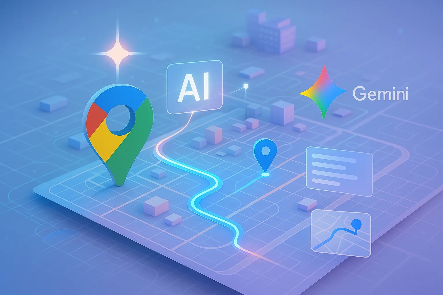 อัปเดตล่าสุด สรุปฟีเจอร์ Google Maps x Gemini AI เปิดตัว Ask Maps และระบบนำทาง 3D
